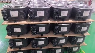 High Efficiency 24-28KW Stainless Steel Heat Exchangers for Gas Boilers